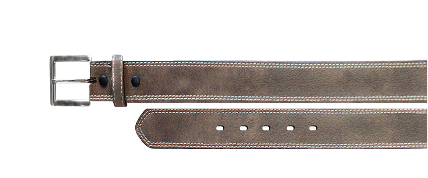 KIDS LEATHER TWISTED X BELT