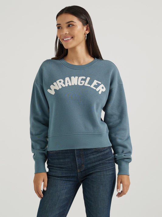 WRANGLER RETRO BLUE VINTAGE SWEATSHIRT