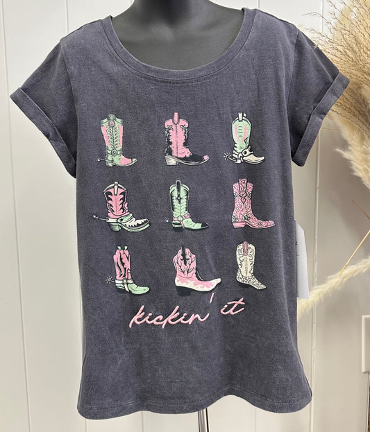 Girls Kickin It Tee