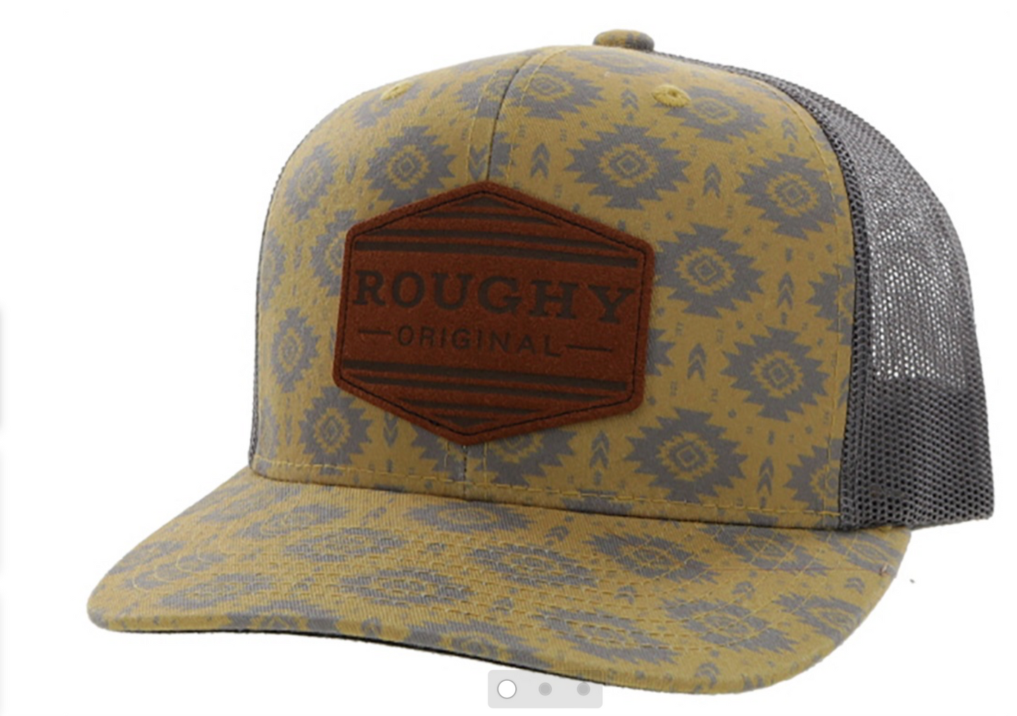 HOOEY YELLOW/GREY TRIBE ROUGHY HAT