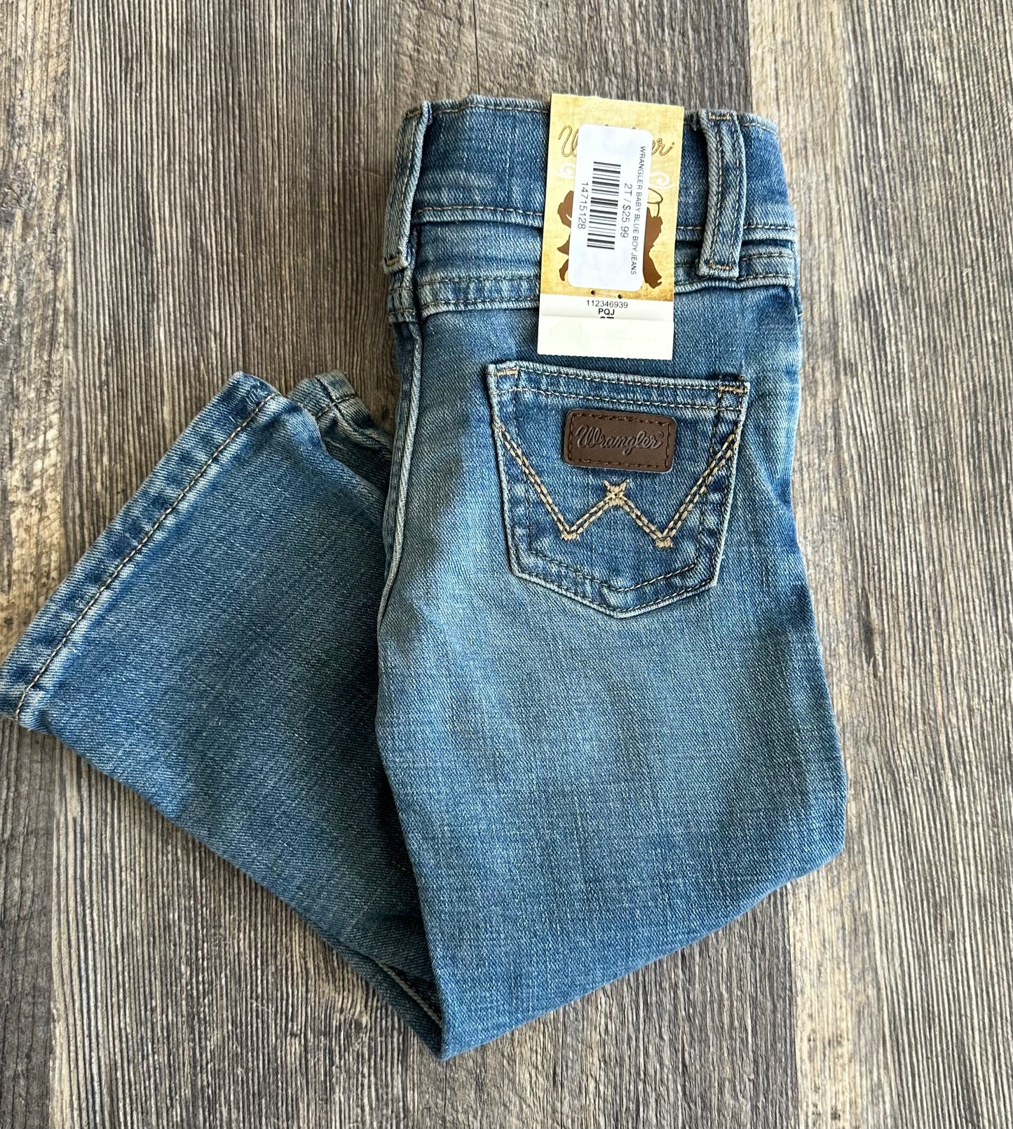 WRANGLER BABY BLUE BOY JEANS