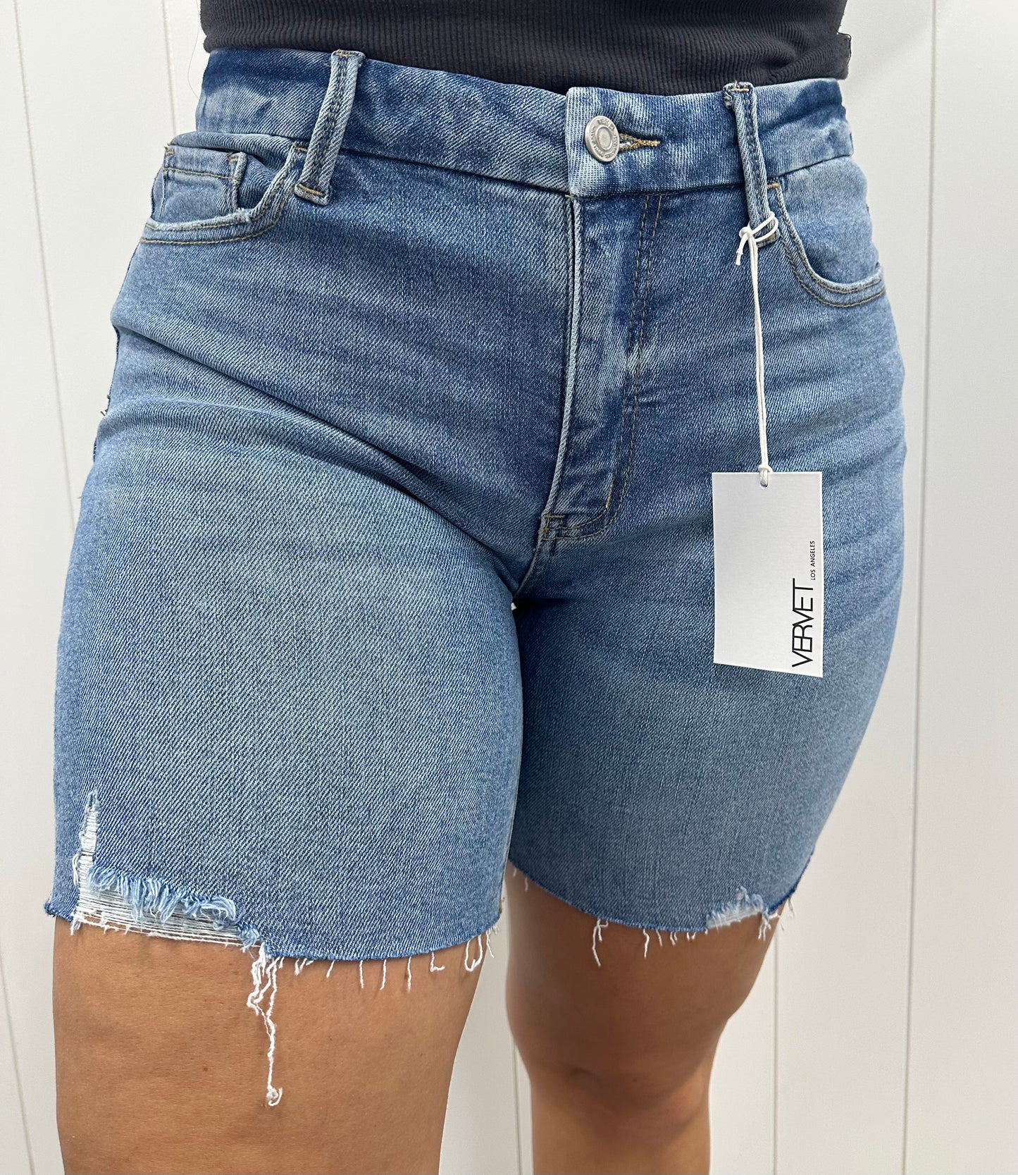 VERVET MIDI SHORTS