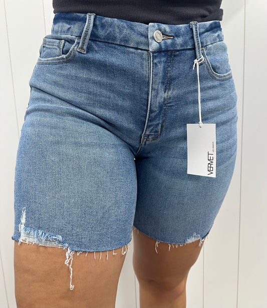 VERVET MIDI SHORTS