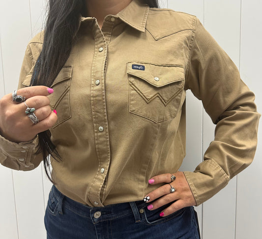 WRANGLER RAWHIDE WESTERN TOP