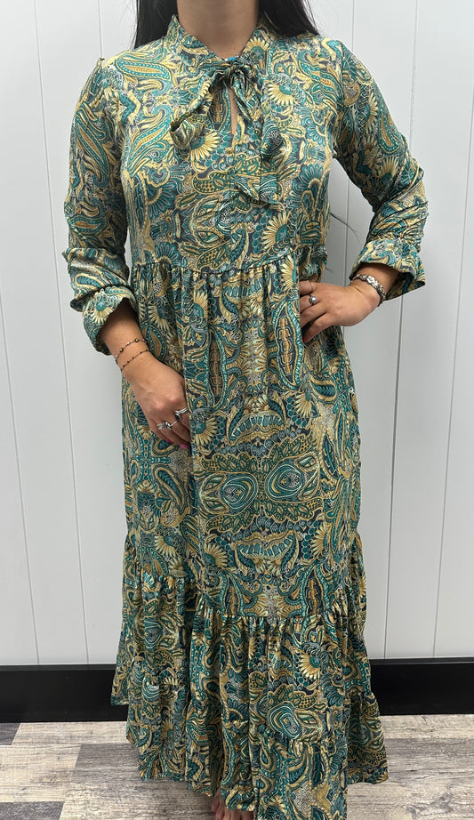 BONNIE SILK MAXI DRESS