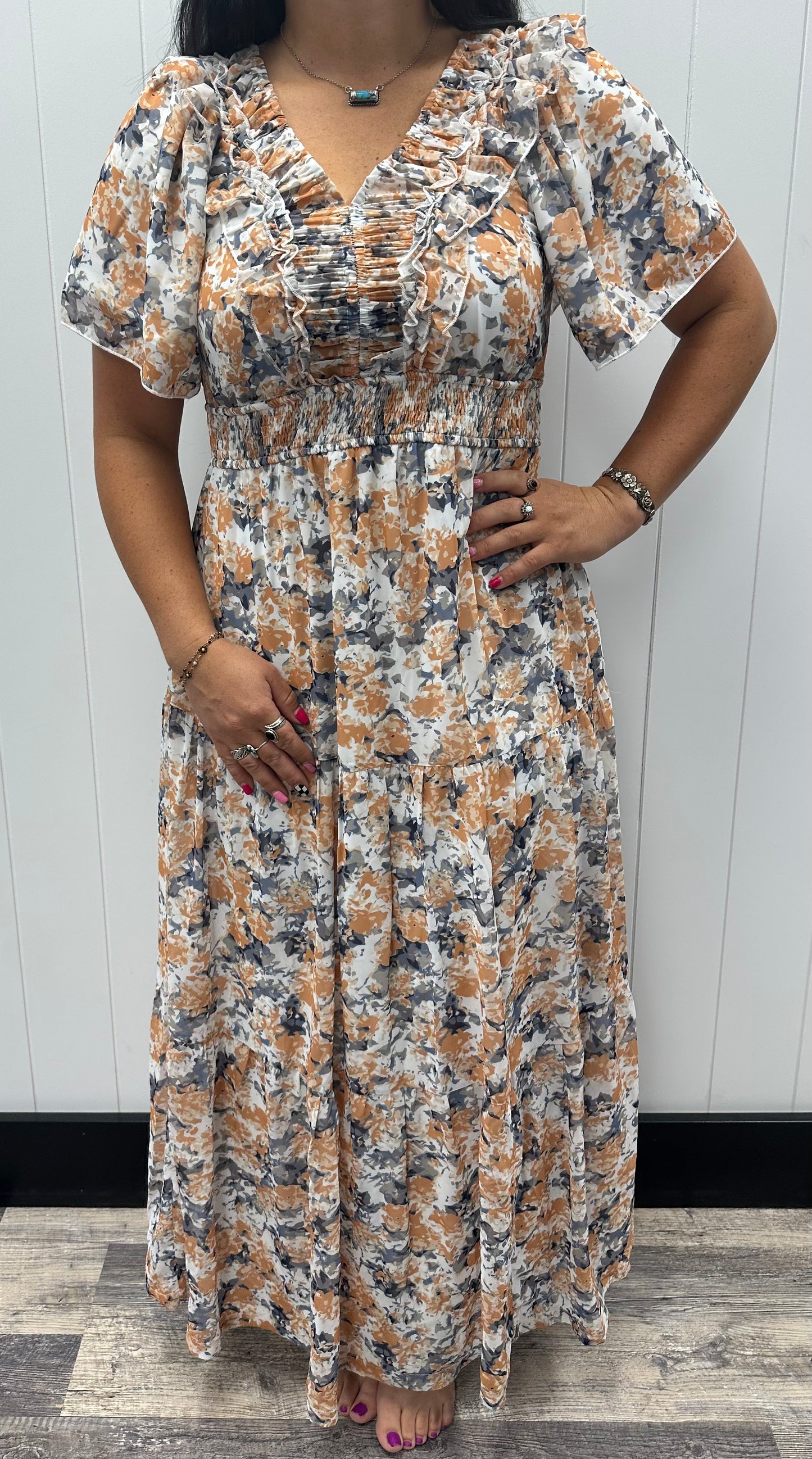 SHAY IN RUSTIC GARDEN DRESS