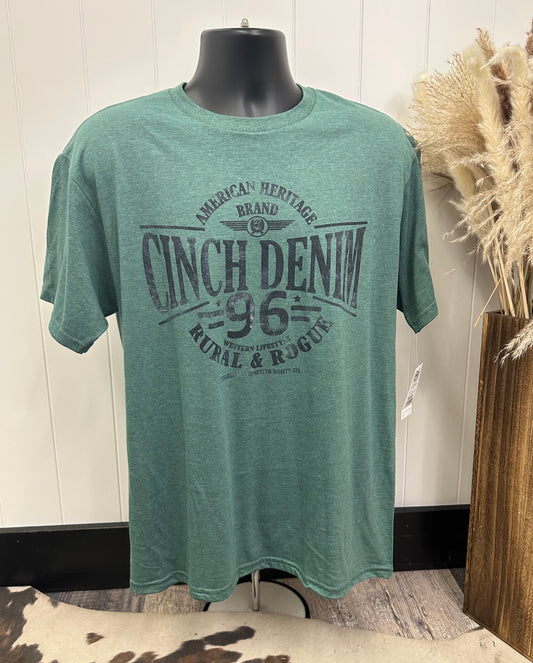 CINCH MENS RURAL & ROGUE TEE