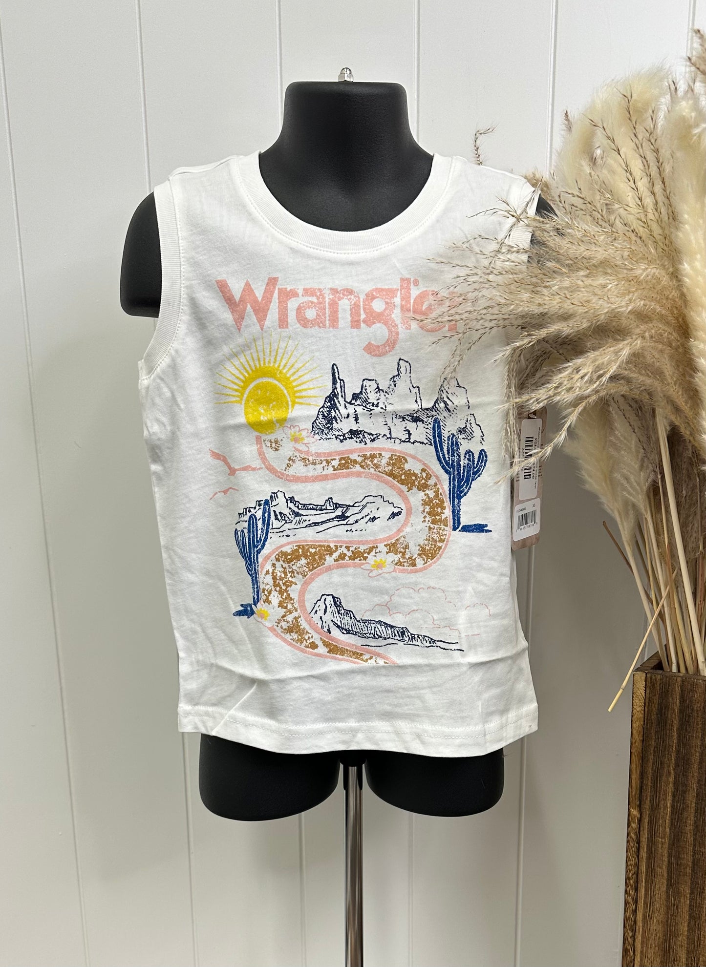 WRANGLER GIRLS DESERT SCENE TANK