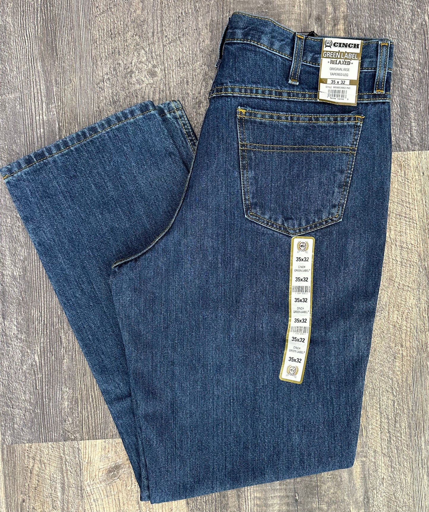 CINCH MEN GREEN LABEL DENIM INDIGO