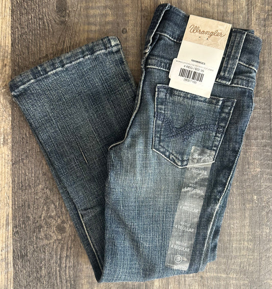 WRANGLER GIRLS RETRO BOOT CUT JEANS