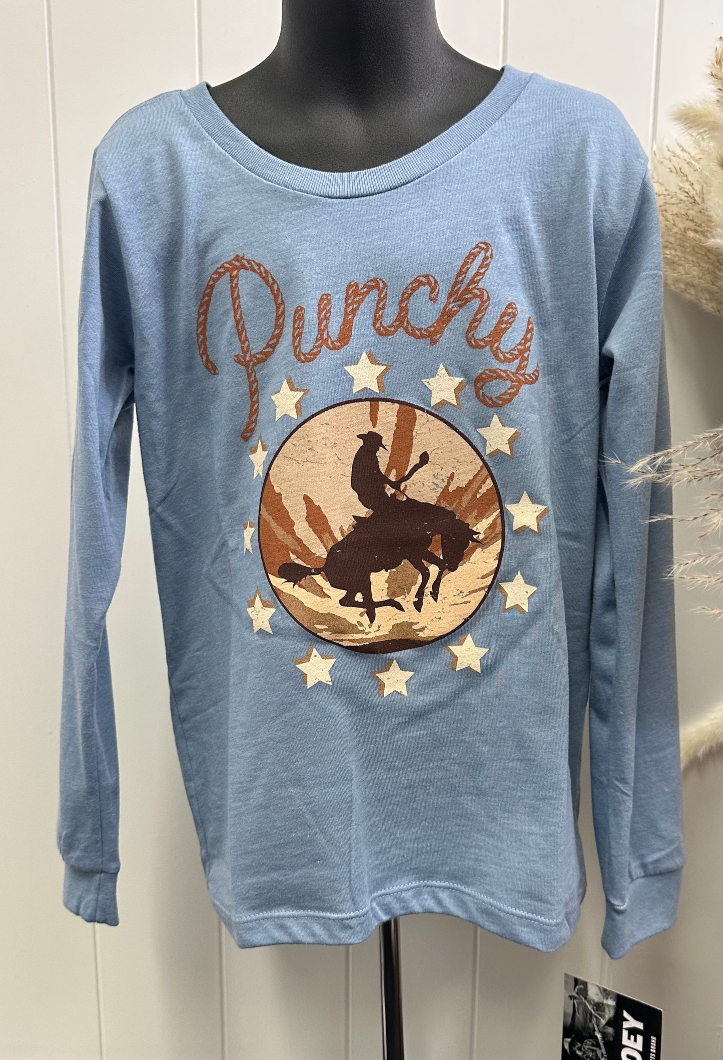 HOOEY YOUTH PUNCHY DENIM LONG SLEEVE