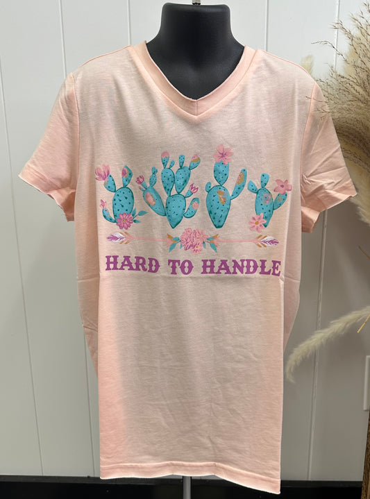 CRUEL GIRLS HARD TO HANDLE CACTUS TEE