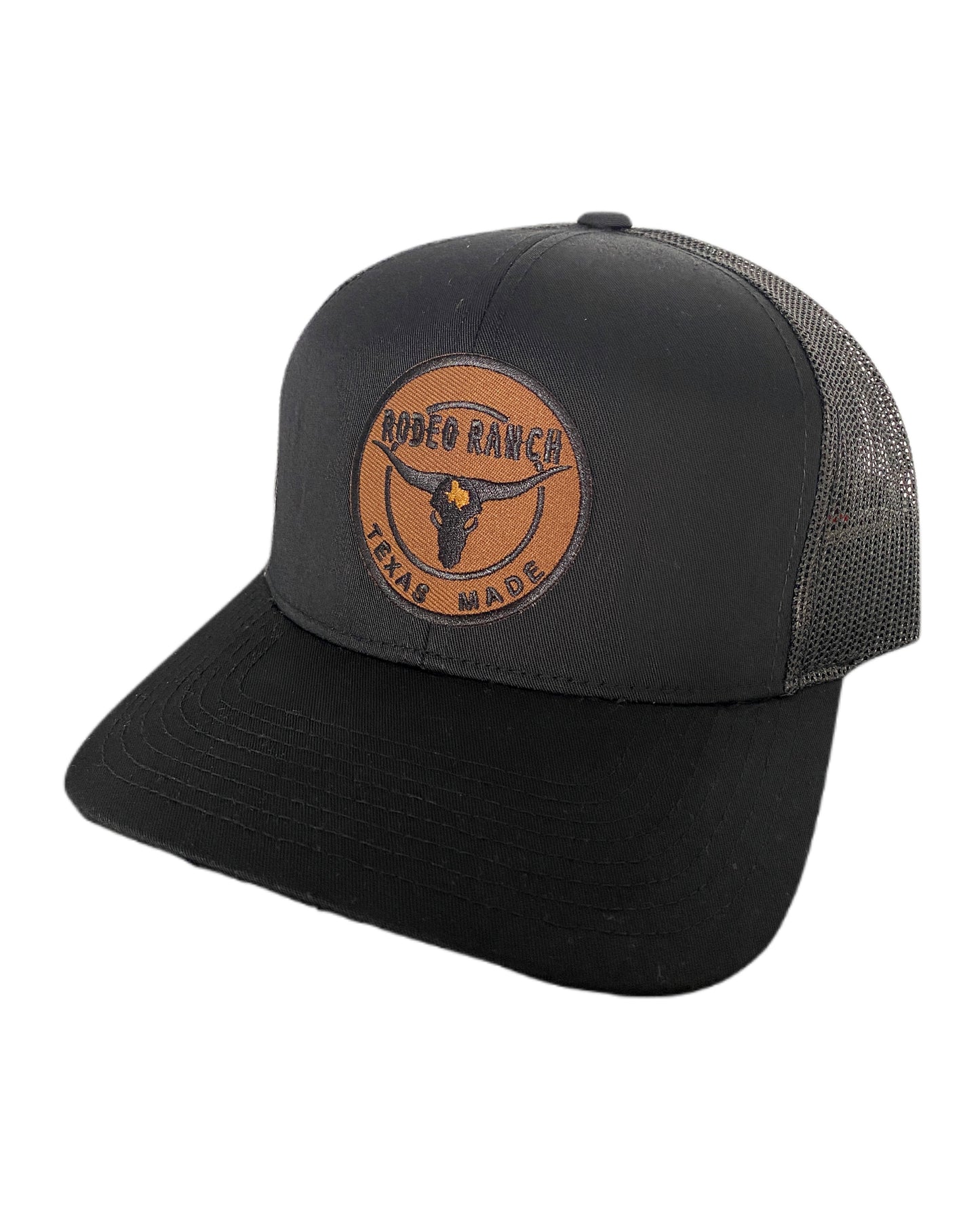 RODEO RANCH BLACK TEXAS MADE HAT